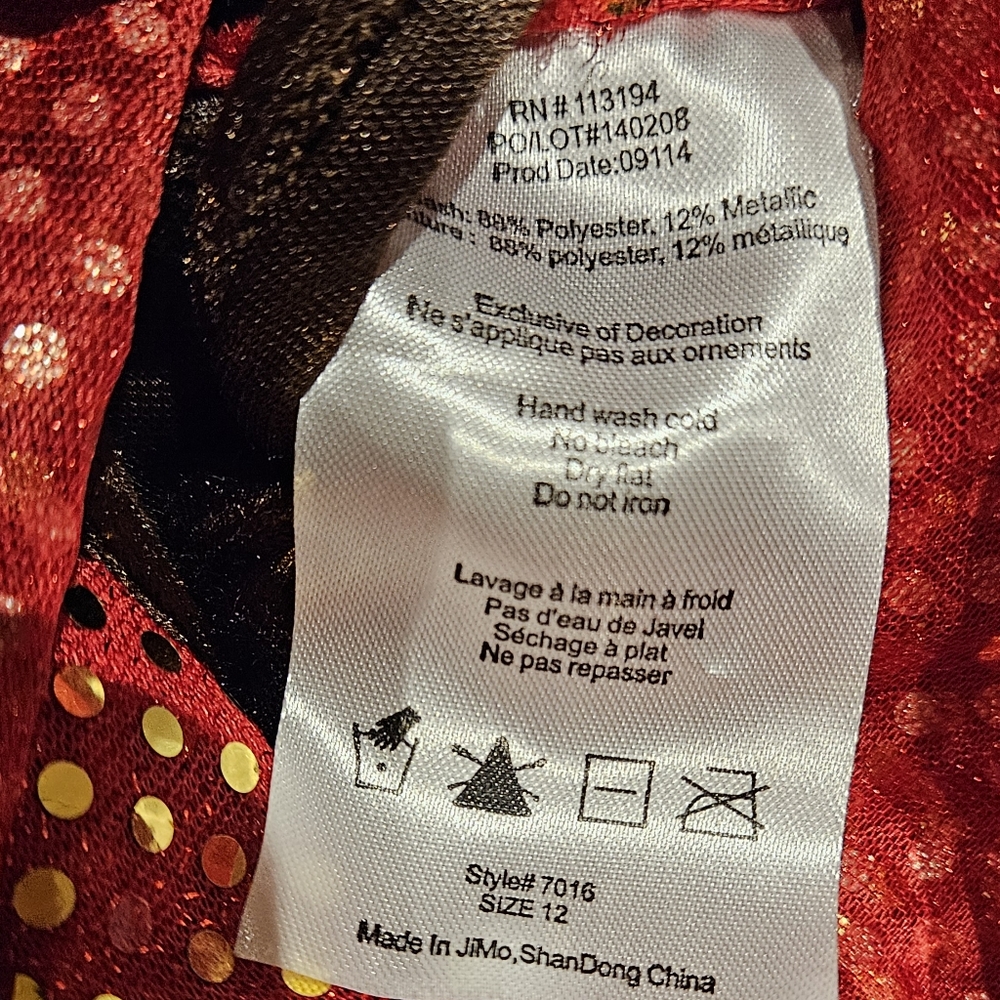 Chasing Fireflies InCharacter Fortune Teller costume - like new! - Picture 3 of 3